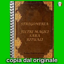 libro antico di magia pratica stregoneria occultismo esoterismo filtri magici 
