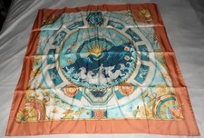 Sciarpa di seta carro Hermes