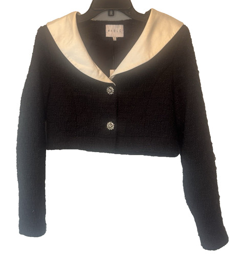 Giacca donna mable nera - nera, tweed