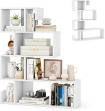 Libreria a Forma Di S Con 5