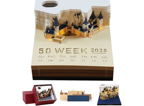 Calendario settimanale 2025 - 3d,