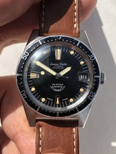 Super Squale Deman Watch Automatic 20 Atmos 1157 Rare Skin Diver Vintage