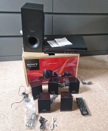 Sistema home theatre dvd - home, sony