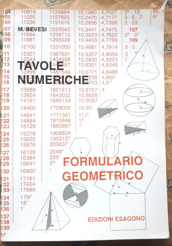Tavole numeriche formulario - numeriche,