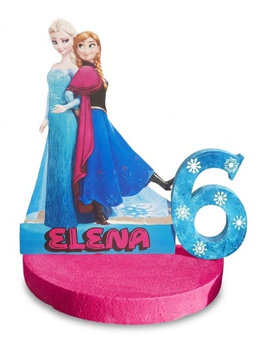 Centrotavola frozen anna - centrotavola,