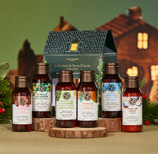  Yves Rocher Kit Mini Bagno Doccia - 6x50ml  argan vaniglia citronella mango 