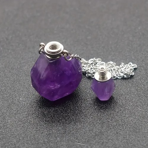 1pz collana bottiglia olio - collana,