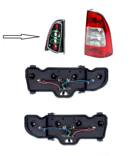 Portalampade fanale - x,