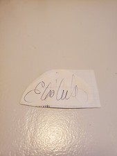 autographe Elio de Angelis