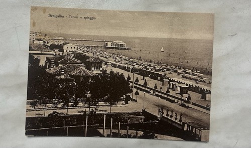 Cartolina senigallia tennis - cartolina,