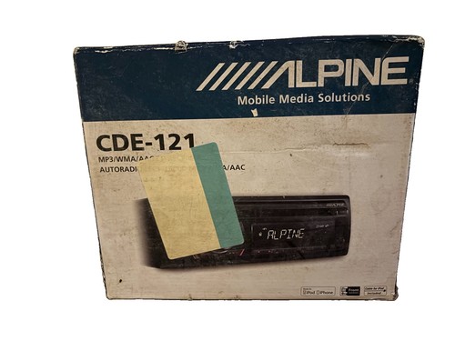 Alpine cde 121 usb player - usb/cd,