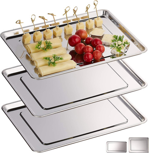 Vassoio acciaio inox - in,