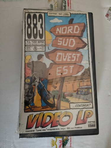 Vhs max pezzali 883 nord - vhs,