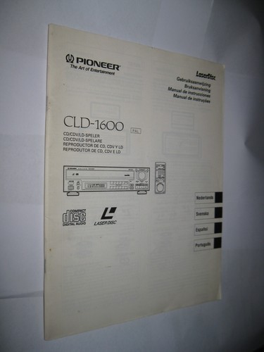 Laserdisc pioneer cld 1600 - ,