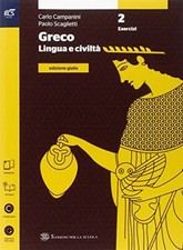 greco 2 eserc. lingua e civ. ediz. gialla con openbook campanini - scaglietti 88