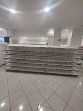 Scaffalatura Bifacciale A Gondola In Metallo Usata Per Negozi E Supermercati