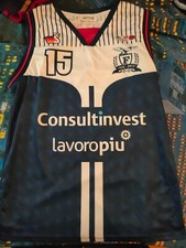 Matteo Chillo Fortitudo Bologna canotta basket stagione 2017/18 tg.M