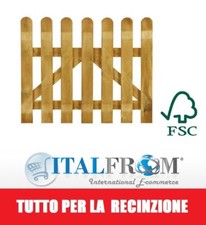 Cancelletto in Legno con Doghe