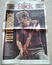 BRUCE SPRINGSTEEN, Il Messaggero Rock, supplemento 10 giugno 1988 musica