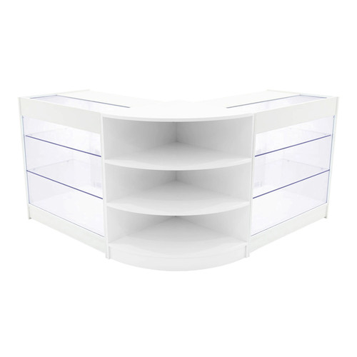 Set bancone bianco - set,