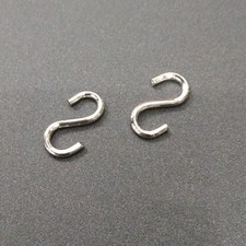  100 Pcs Ganci Acciaio Inox