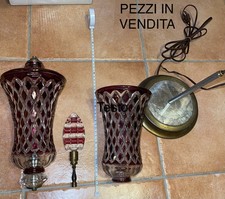 lampada in cristallo di Bohemia da Assemblare Vendo Alcuni Pezzi