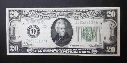 Banconota dollari 1928 frn - banconota,