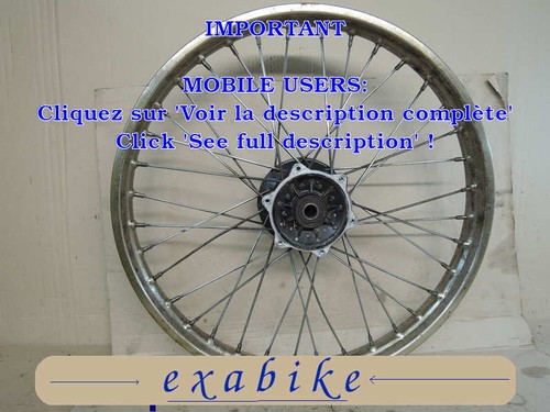 Roue avant pour - roue,