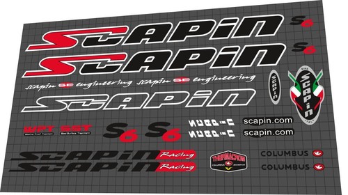 Scapin 2001 set adesivi - scapin, s6