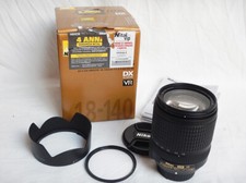 Nikon AF-S 18-140mm f3.5-5.6 G ED DX VR ED IF NITAL Zoom + Box + Hood +UV Filter