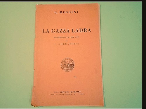 Gazza ladra rossini - gazza,