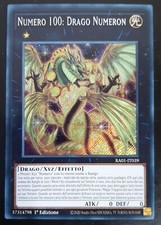 NUMERO 100: DRAGO NUMERON Rara Segreta in Italiano RA01-IT039 YUGIOH