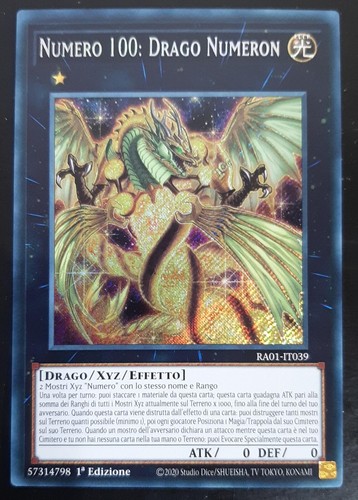 Numero 100 drago - numero,