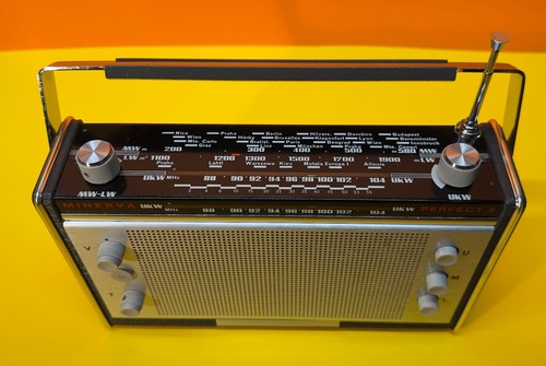 Vintage radio minerva perfect - radio,