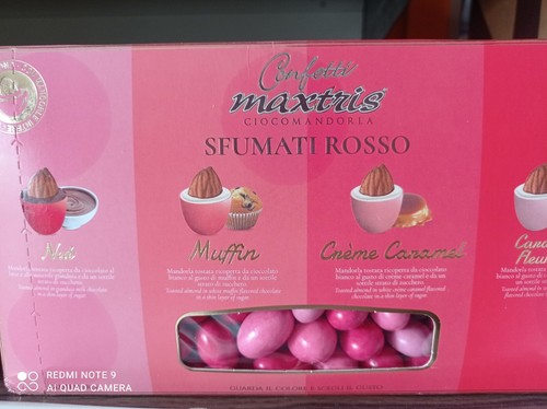 Confetti maxtris sfumati rossi - sfumati,