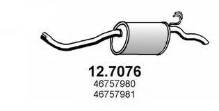 Marmitta posteriore fiat punto - posteriore,