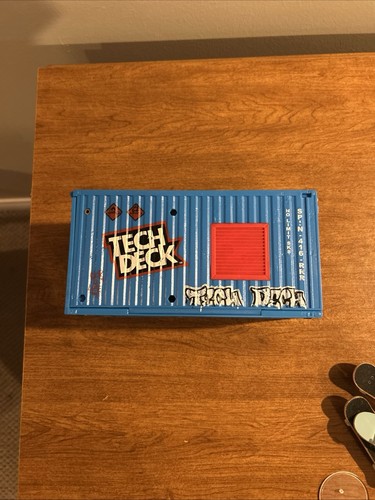 Tech deck rampa - contenitore, e