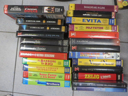 Grosso lotto videocassette - grosso, di