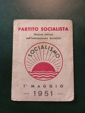 Tessera Partito Socialista