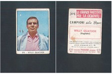 Willy Quatuour (GER) Panini Boxing CARD 1966 G n.375 ▓