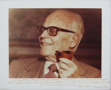 SANDRO PERTINI Signeded Photograph - former Italian President - Preprint