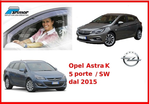 Deflettori aria per opel astra - deflettori,