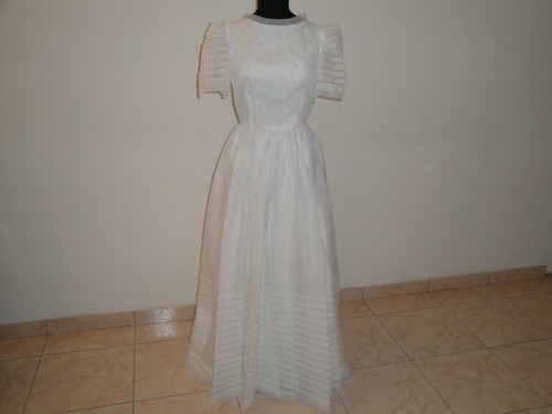 Vestito sposa vintage lungo - vestito,