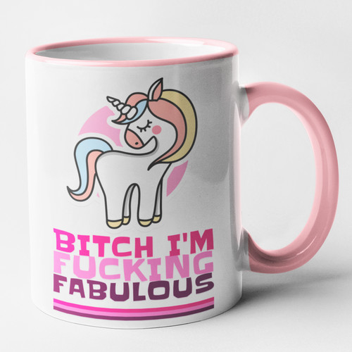 Divertente favolosa tazza btch - tazza,