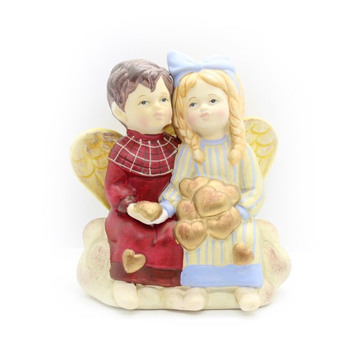 Wald statuina coppia angeli - coppia,