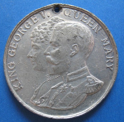 Vecchia medaglia king georg - medaglia,