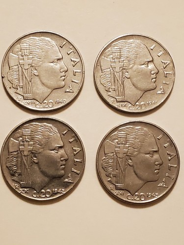 Centesimi 1940 1941 1942 - 20,