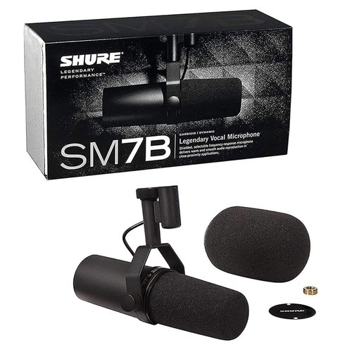 Shure sm7b microfono - shure, grigio