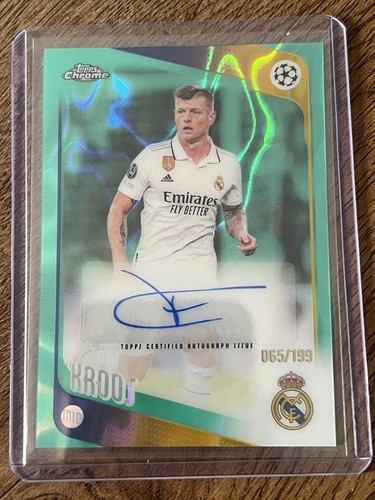 Topps ucc chrome toni kroos - ucc,