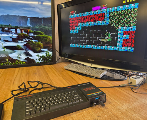 Sinclair 128k spectrum 3 - zx, +3